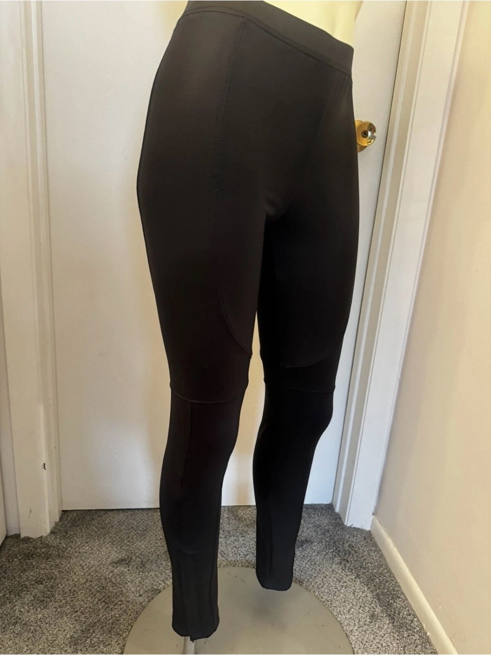 High-Rise Black Performance Leggings